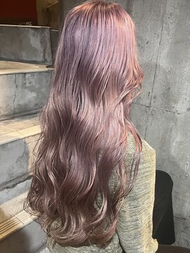 エイト 武蔵小杉店(EIGHT) ランベンダーピンク/ハイトーン/ロングヘア