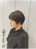 襟足すっきりショートレア