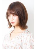 山村/小顔外ハネボブ/くびれボブ/ウルフヘア/大人かわいい銀座