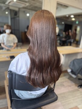 ラべリー 池袋(LOVELEY) ツヤブラウンカラー【池袋】