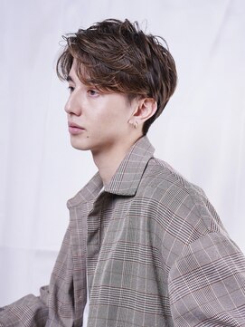 ピークアブー アヴェダ ギンザシックス(PEEK-A-BOO AVEDA GINZASIX) メンズマッシュ　ツーブロック　２０代３０代アップバング