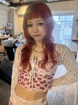 ヒカリス 中崎店(HIKARIS)の写真/【梅田/中崎町】インナーカラー/ハイライト/ダブルカラーでいつものあなたに+αのお洒落さをご提供！