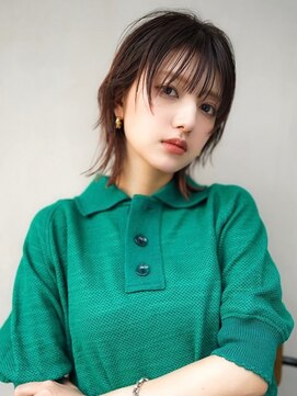 ギークス(GEEKS) 【GEEKS渋谷】顔周りレイヤー/ウルフカット/20代30代/ネオウルフ