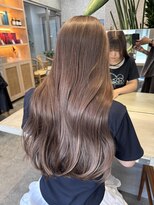 サンク 原宿 表参道(cinq)&nbsp;ミルクティーベージュカラーミルクティーブラウンピンクベージュ