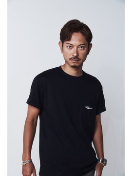 ロンドオム 池袋(Lond Homme) men's/メンズ/ブルーブラック/フェザーパーマ/サーフカール/池袋