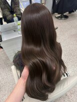 ペレ アネックス 大阪梅田茶屋町店(PELE ANNEX)&nbsp;黒髪カタログ/クラゲヘアー/オリーブグレー/梅田