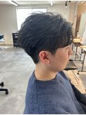 MEN’S HAIR/波巻ツイストスパイラル/フェザーパーマ/下田優也