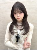 横浜/ウルフ/レイヤーカット/小顔補正/ミディアム／ワンカール