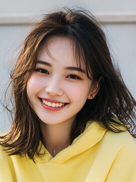 サロンドアイ(salon de i) ナチュラルレイヤー × シフォンベージュ