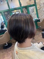 ヘアーラウンジ アンフィ 井土ヶ谷(Hair Lounge Anphi) ハイライトショート