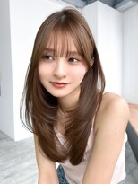 アイティーバイアルバム 下北沢店(IT by ALBUM) 顔周りレイヤーロングフェイスフレーミング前髪カット_F21065