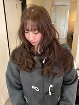 ニコフクオカヘアーメイク(NIKO Fukuoka Hair Make)&nbsp;【NIKO】福岡ブリーチなしダブルカラー.オリーブベージュ