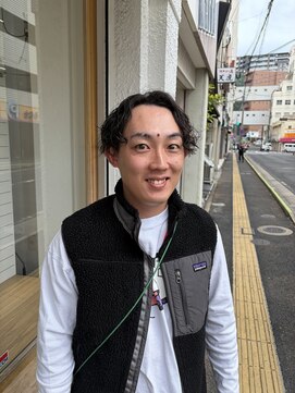 ヘアーサロン グラブ(hair Salon grab) ラフな動きのメンズパーマスタイル