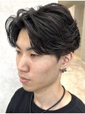 フェザーパーマ｜乾かすだけで流れる
