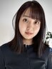 【最高級ケア◎艶々なめらか♪】カット+カラー髪質改善トリートメント