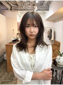 グレージュ / ハッシュカット