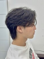 ディア 大宮店(DIA)&nbsp;くびれセンターパート大宮メンズ毛流れフェザーパーマ韓国ヘア