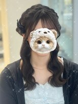 アイトーキョーエス 渋谷(AI TOKYO S)&nbsp;くるみちゃんヘア/サイドお団子ハーフアップ/ハーフアップ/渋谷