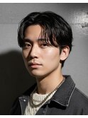 メンズ・ニュアンスセンターパート　京都河原町♯116