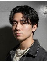 オールデイハローズ(ALL DAY HELLO'S) メンズ・ニュアンスセンターパート 京都河原町♯116