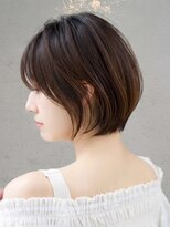 エミヲ 石川町(emiwo) 丸みショートボブ