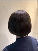 【シンプルボブスタイル】