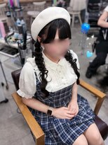クラビス(CLAVIS)&nbsp;編みおろし紐リボン