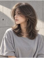ダル 渋谷/表参道(DAL.)&nbsp;レイヤーカット/ハッシュカット/ブラウン/前髪カット