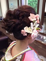 セビアン(Cest Bien)&nbsp;和装のアップスタイル★