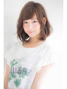 ハニーシブヤ(HONEY shibuya) 【KAYAK渋谷】透けて揺れてオトナのボブミディ(小田泰之)