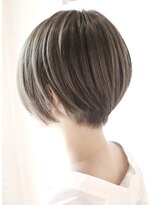 ダルシット(dulcet★★★)&nbsp;【★★★】外国人風スリークショート×アクアグレージュ