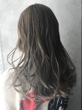 ヘアサロンM 新宿 ミルクティーグレージュ【担当.桜庭】