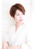 [OCEAN Hair&Life]大人可愛い☆ベリーショート☆ことりベージュ