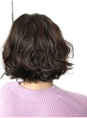 癖を活かして☆ウェーブボブ