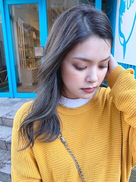 ヘアーメイクオズ(hair make O/S) 【KON】夏に☆グレーハイライトカラー