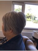 グラデーションショートボブ
