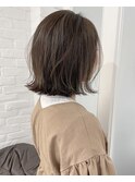 ハイライトグレージュカラー