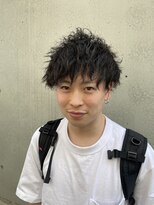 タケシズバーバー(BARBER) ツーブロックツイストショートフェード