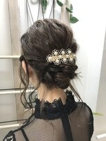 美容室 パルス 静岡鷹匠店(PALS) 【静岡鷹匠パルス*菊池】後れ毛が可愛い☆ゆるウェーブアレンジ