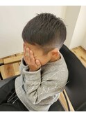 ツーブロキッズカット