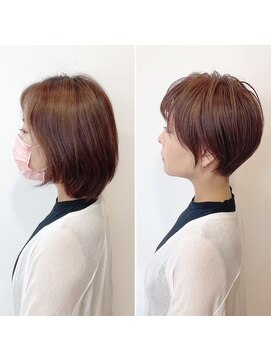 エトワ(ETOWA) 【ビフォーアフター】ミディアム→大人ショートへ