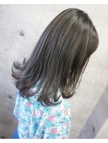 ヘアテリア リュウ 大塚(hair teria ryu) 赤み除去アッシュグレージュカラー×繊細ハイライト
