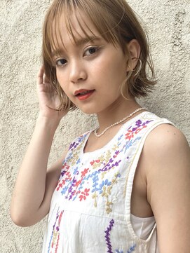 ロンド 表参道店(Lond) インナーカラー ボブ