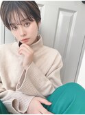 クールショートボブ