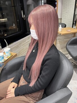 リーオオサカ(Lee Osaka) 【大人可愛い】くすみピンク/kana