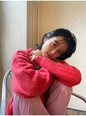 20代30代40代ミニウルフオージュアネビージュくびれタッセルボブ