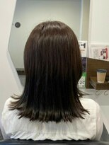 アフロディーテギンザ 日本橋人形町店(APHRODITE GINZA)&nbsp;外ハネボブ/セクションカラー/ペールベージュ/人形町