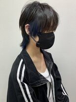 クレーチェ(CRECE)&nbsp;《畑中結衣》中性ウルフ/ウルフカット/インナーカラー