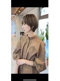 大人美人ショート/前髪あり/30代/40代