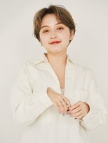 オンク 新宿(onk)&nbsp;黒髪/グレーベージュ/レイヤーロング/前髪パーマ[新宿駅]